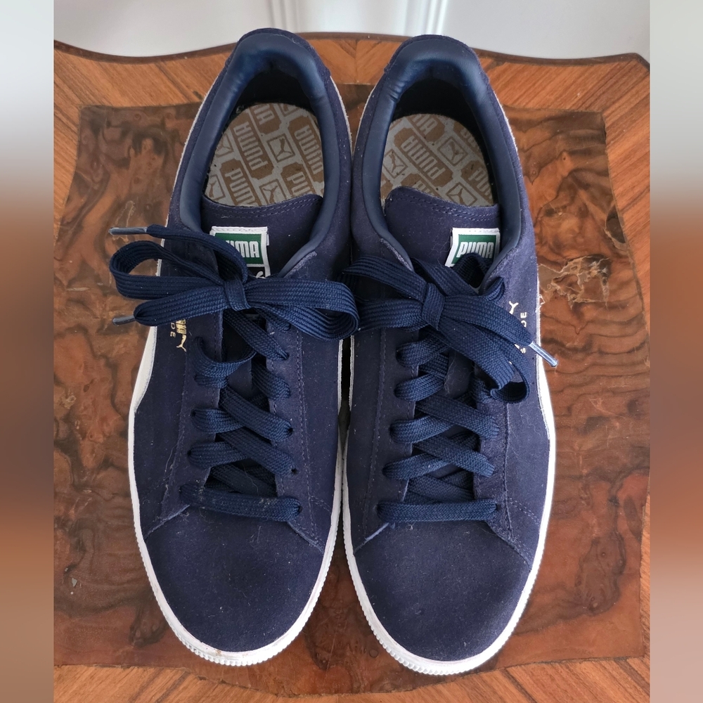 Puma Men's Dark Blue Sneakers